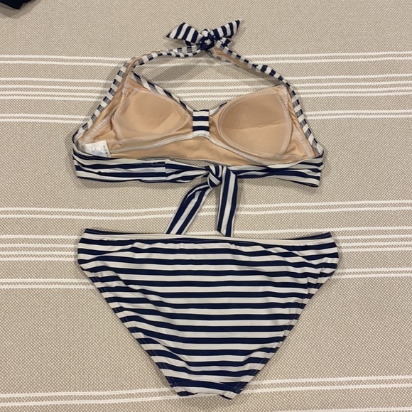 Lands End Striped Bikini size 6 - Picture 2 of 9
